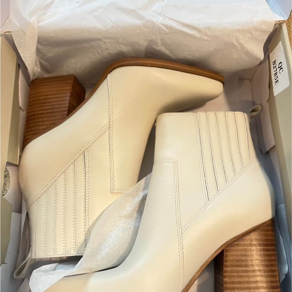 Marc Fisher Ivory Boots - Picture 2 of 4